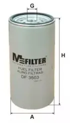 DF 3503 MFILTER Топливный фильтр DF 3503 MFILTER Топливный фильтр